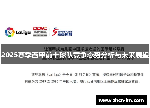2025赛季西甲前十球队竞争态势分析与未来展望